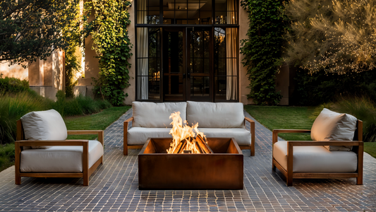 Corten Steel vs. Mild Steel vs. Cold Rolled Steel: What’s the Difference, and Why It Matters for Your Fire Pit